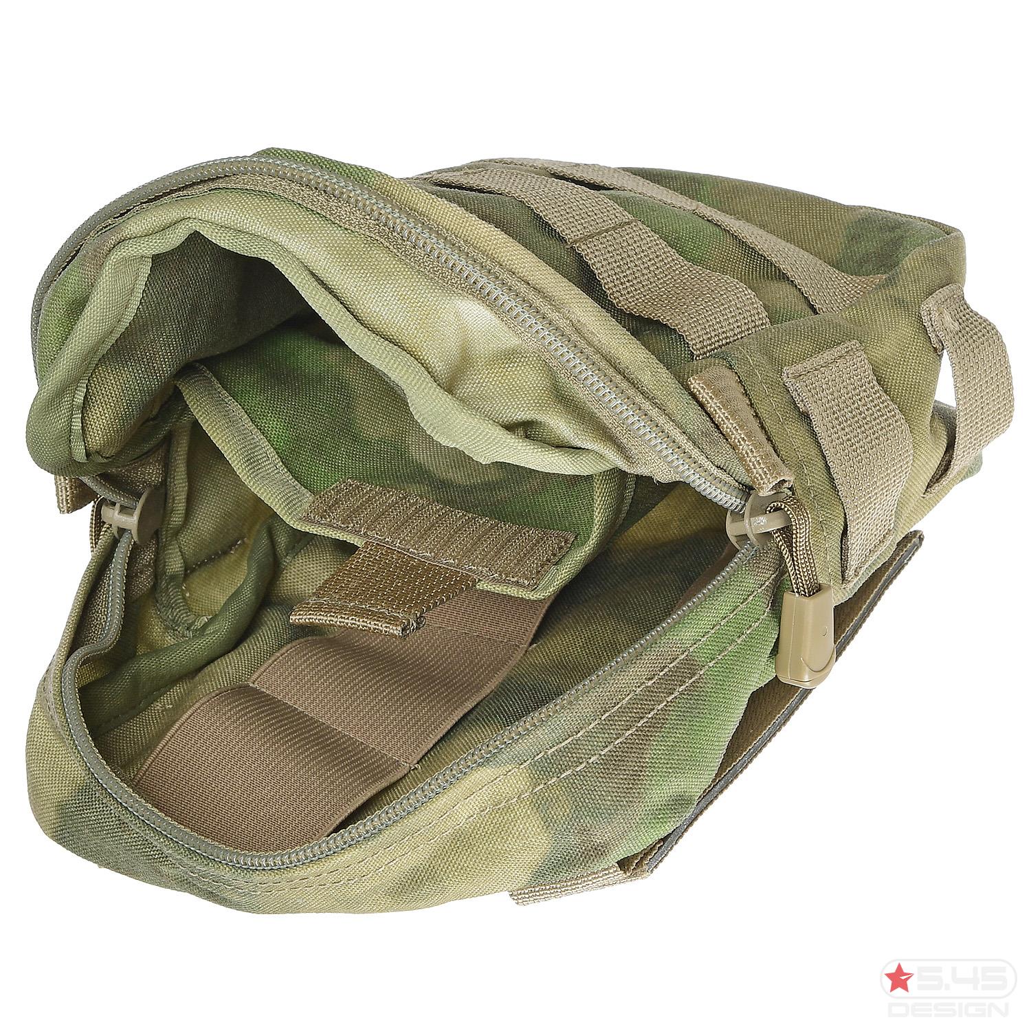 The pouch is made from CORDURA-500D material.